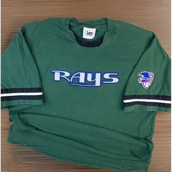 Lee Sport Other - Vintage Tampa‎ Bay Rays T-Shirt 90s Y2K Lee Sport Embroidered Logo Men Sz XL